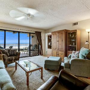 Ocean view from the master bedroom and living room with a spacious balcony 303 Atlantis