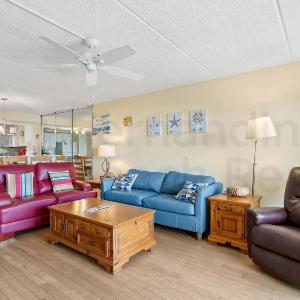 Beachfront 2nd floor unit. 2 bedroom 2 bath private balcony with sweeping ocean view