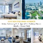 Chic Marina Arcade Apartment Minutes to Beach