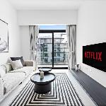 Vayk - Modern 2BR with Private Plunge Pool in JVC Dubai 