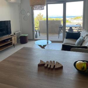 Apartment 3p 63 m air-conditioned with sea view