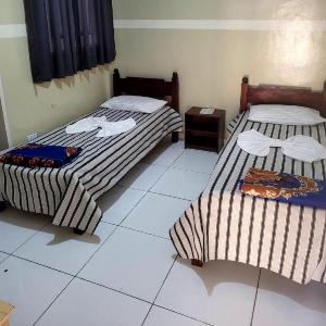 Pousada guarany acesso aos quartos apenas por escadas  visitas múltiplas e rotatividade de pessoas no quarto sao proibidas