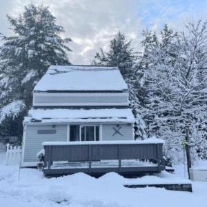43TV peaceful retreat in the White Mountain fireplace fire pit large yard WiFi AC