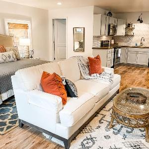 New Studio Apt w KING Bed 1mi to Columbias Sq