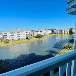 Amazing Pond View condo pool at MyrtleWoods