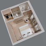 Charming studio with AC - 2P- Musee du Louvre 