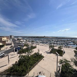 Studio cabine vue port 4 pers à 100m de la plage - FR-1-701-95