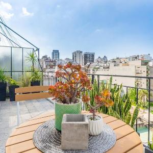 Monoambiente con terraza vistas y sol en Charcas