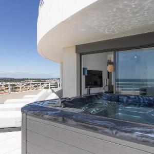Valras-Loc Panarea Duplex avec vue mer spa
