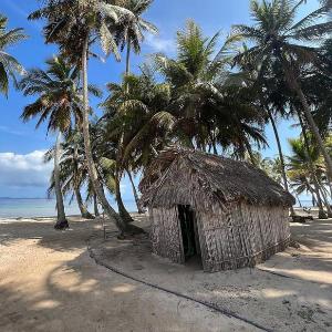 Cabaña compartida en las islas de San blas