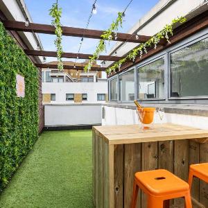 Big Beach Boutique Champagne bar & roof terrace!