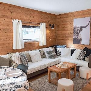 Confort moderne à Val Thorens – 5 pers skis aux pieds quartier calme - FR-1-637-87