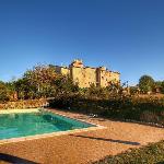 Medieval Castle with Swimming Pool in Forest in Umbria