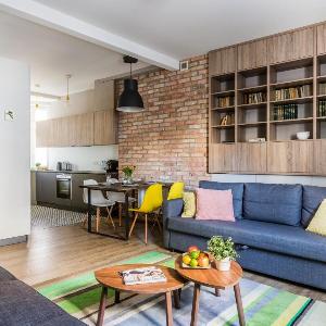Sanhaus Apartments - SCANDIC - Apartament z balkonem 200 metrów od plaży
