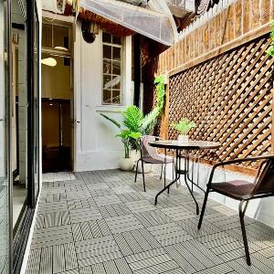 Duplex Garden Villa with Private Courtyard Jing'an Villa Near Metro Downtown Shanghai