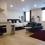 Stylish modern studio on Easter Road - Flat 2 Elgin House