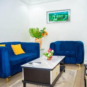 Appartement Fustel City Bonamoussadi Santa Lucia WiFi forage gardien