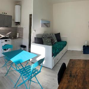 Studio 2 personnes accès direct plage - FR-1-197-624