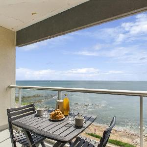 Appartement vue mer à 500m de la plage