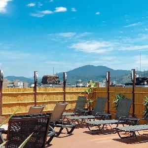 Sauna & Capsule Hotel Rumor Plaza (Male Only) - Sky Open-air bath