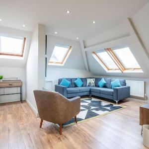 Sky view apartment in Sheffield