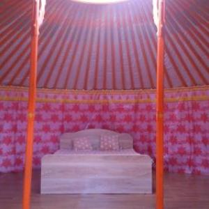 Yurt camping