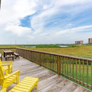 Boardwalk to the Beach in Port A Home