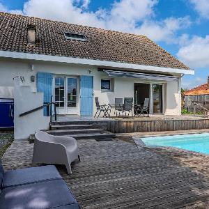 Biscarrosse: Maison 5 chambres avec piscine privée - FR-1-521-258