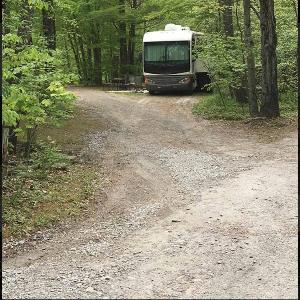 Pop up Camper Site Water & Electric Up to 32FT Site ONLY