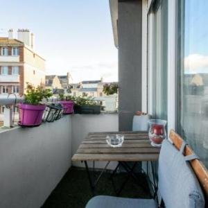 Apartment with one bedroom in Rouen with wonderful city view furnished balcony and WiFi 65 km from the beach