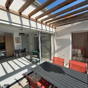 Appartement moderne 40m² climatisation parking proche plage - FR-1-837-24