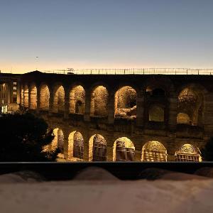 Romantic Window On Arena