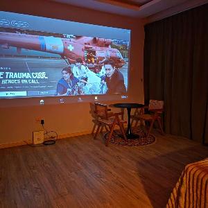 028 NO DEPO Projector Palazio Apartment Mount Austin Vintage House Netflix Wifi