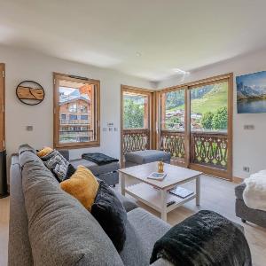 Hypercentre Morzine 3 ch / 7 pers parking & balcon - FR-1-754-96