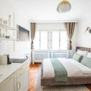 Elegant Compact Studio Steps from Charles Bridge