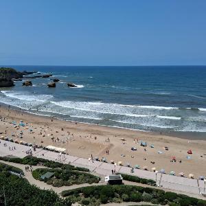 Studio moderne avec piscine vue panoramique Biarritz - FR-1-239-1143