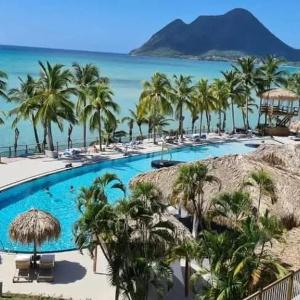 Appartement avec piscine au Diamant 23 m²