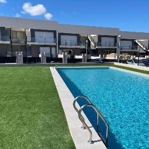 Gran Azul - Apartamento familiar a 5 minutos de la playa con una gran piscina
