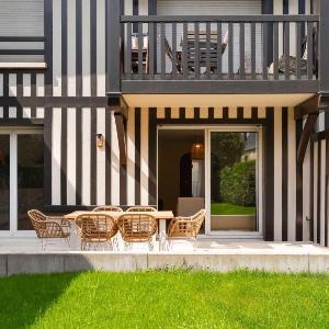 Magnificent apartment - 2BR- 6P - Garden - Deauville