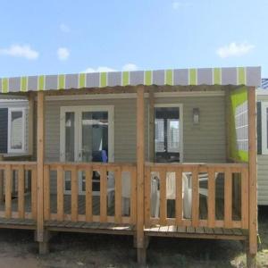Mobil home avec terrasse pour 6 personnes - API-1-52-615
