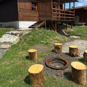 Chatky na Borovej Sihoti - shared toilet and showers