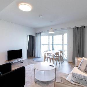 A well-equipped 2-bedroom apt
