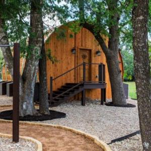 Cabernet Wine Barrel Cabin