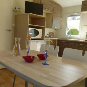 Mobil home confortable avec terrasse à Notre-Dame-de-Monts - API-1-52-516