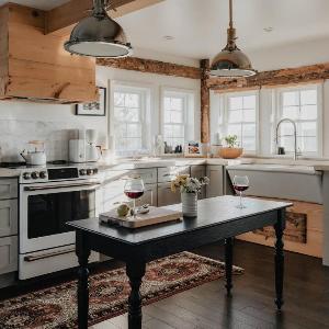 Luxe Gabel Farmhouse Fire Pit & Country Views