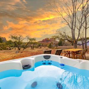 Sedona Chapel Escape with Private Hot Tub and Views