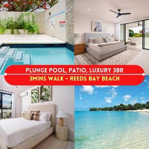 Elegant 3BR Pool Villa Beach 5min Holetown