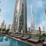 Restay Homes at Act Towers by Emaar - Pool access with Burj View included - Luxury Apartments in Downtown 