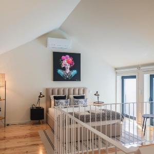 Luxury Style 3 with AC Downtown Porto near Metro