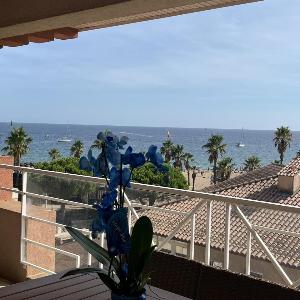 Magnifique vue mer avec piscine Cap Hermes 410